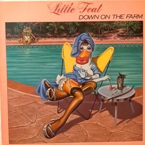 Vintage LITTLE FEAT DOWN ON THE FARM Vinyl LP Record Album